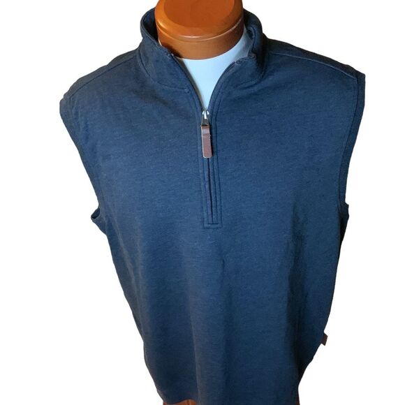 Duluth Trading Co Other - Duluth Trading Company Men’s 1/4 zip Vest Blue size Large